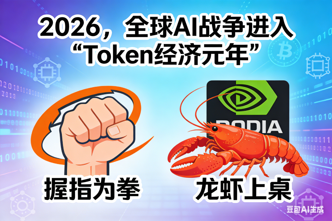 阿里「握指为拳」，英伟达「龙虾上桌」：2026，全球 AI 战争进入「Token 经济元年」