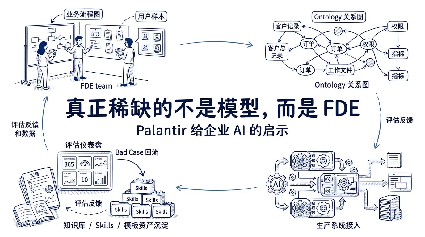 为什么FDE成了今年最火的岗位：Palantir 给企业 AI 的启示