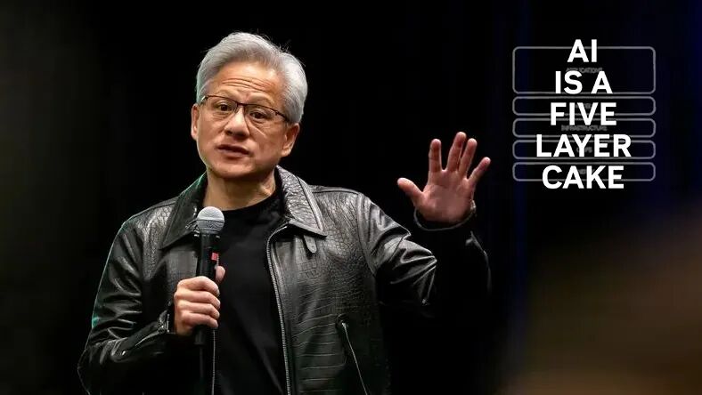 Token狂欢背后,黄仁勋的"五层蛋糕"正在重写AI游戏规则(图1)